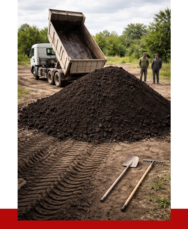 Купить чернозем навалом в Белой Калитве от 1245 р. за куб | ПРОНЕРУДБкл