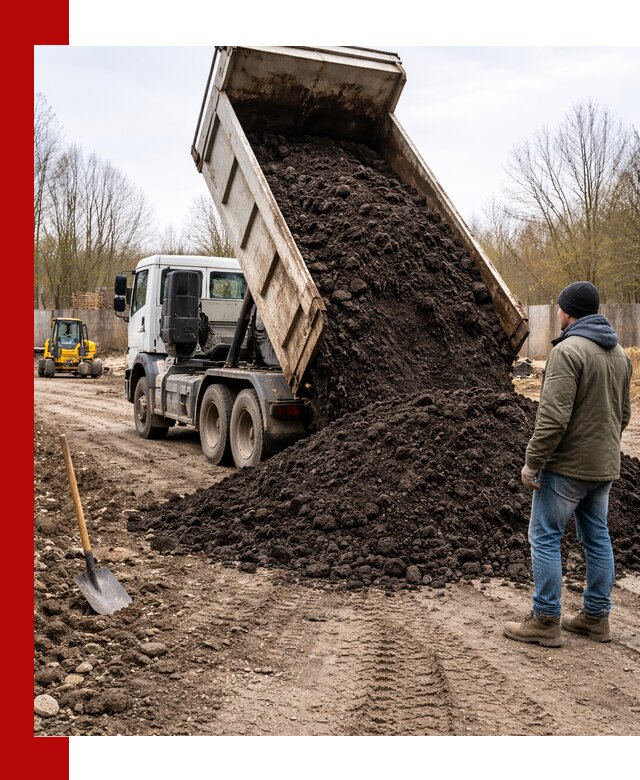 Доставка чернозема навалом в Белой Калитве быстро и выгодно