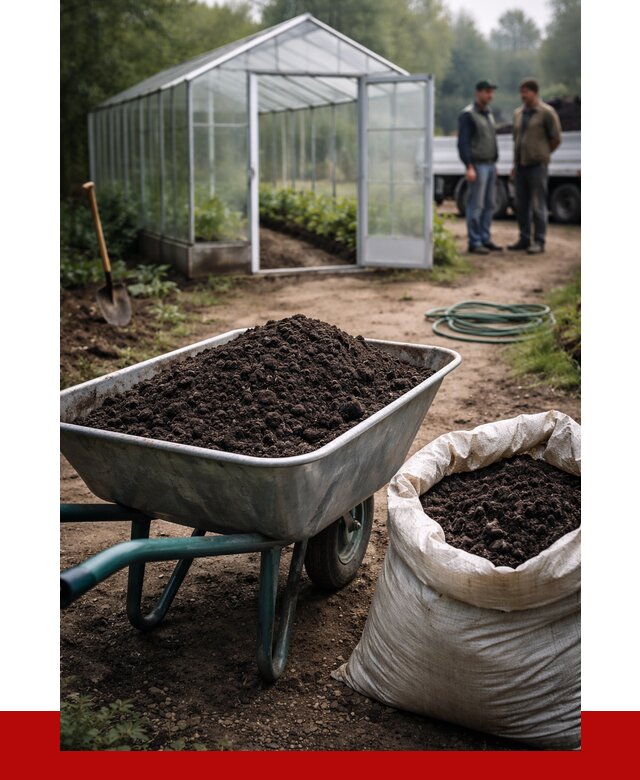 Чернозем для теплицы в Белой Калитве с доставкой от 1556 р. | ПРОНЕРУДБкл