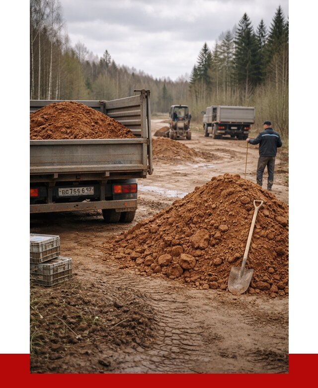 Глина и суглинки в Белой Калитве от 4667 р. за куб | ПРОНЕРУДБкл