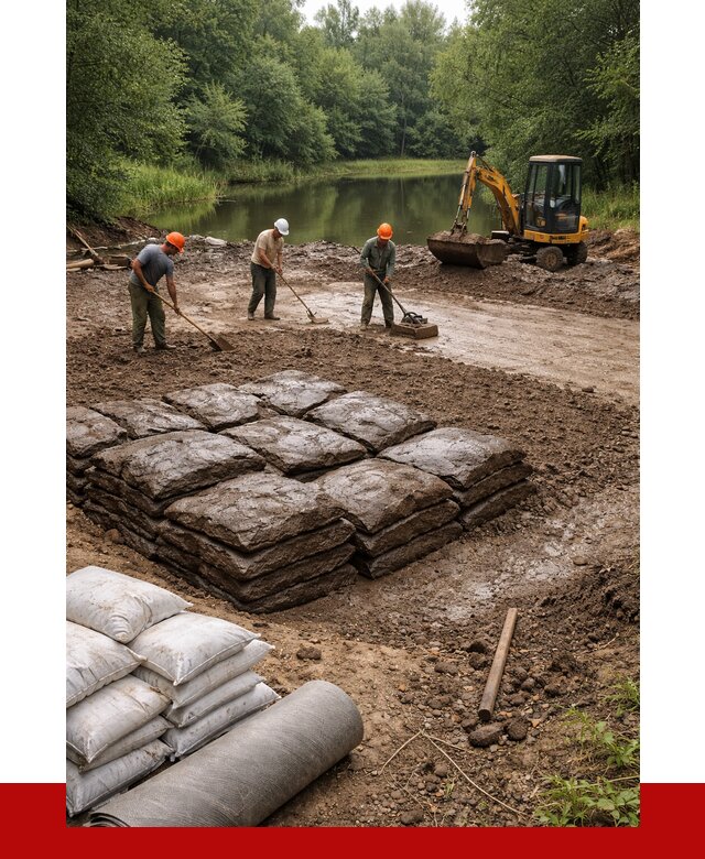 Купить глину для пруда в Белой Калитве от 4667 р. с доставкой | ПРОНЕРУДБкл