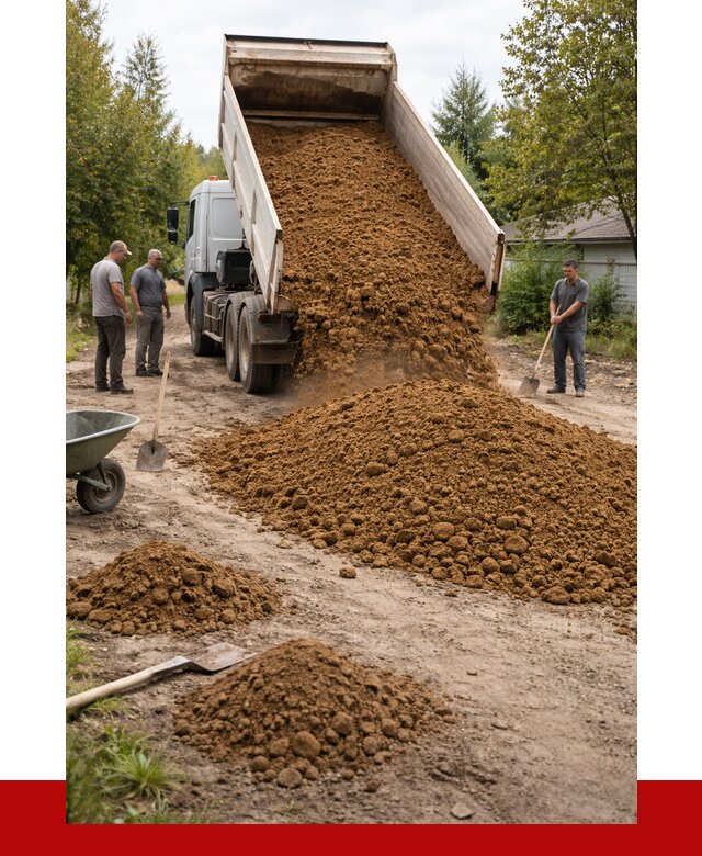 Купить суглинок с доставкой в Белой Калитве от 2593 р. за куб | ПРОНЕРУДБкл
