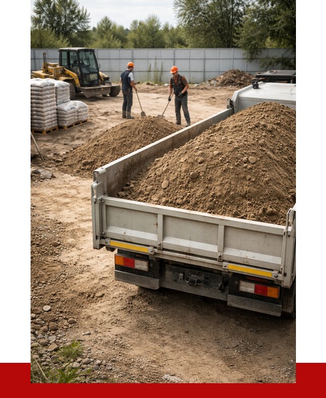 Супесь с доставкой в Белой Калитве от 2541 р. за куб | ПРОНЕРУДБкл