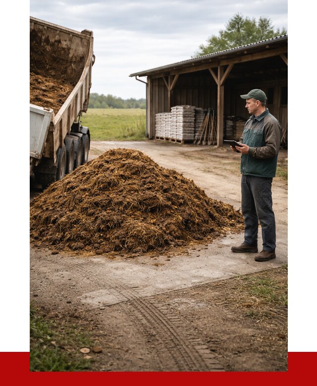 Купить навоз с доставкой в Белой Калитве от 1245 р. за куб | ПРОНЕРУДБкл