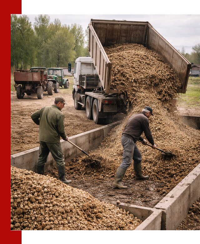 Куриный помет с доставкой в Белой Калитве оптом и в розницу