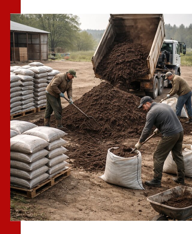 Доставка компоста оптом и в розницу в Белой Калитве