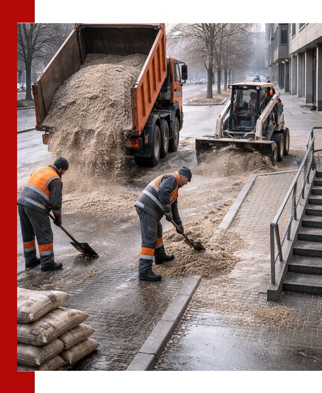 Поставка противогололедных материалов в Белой Калитве