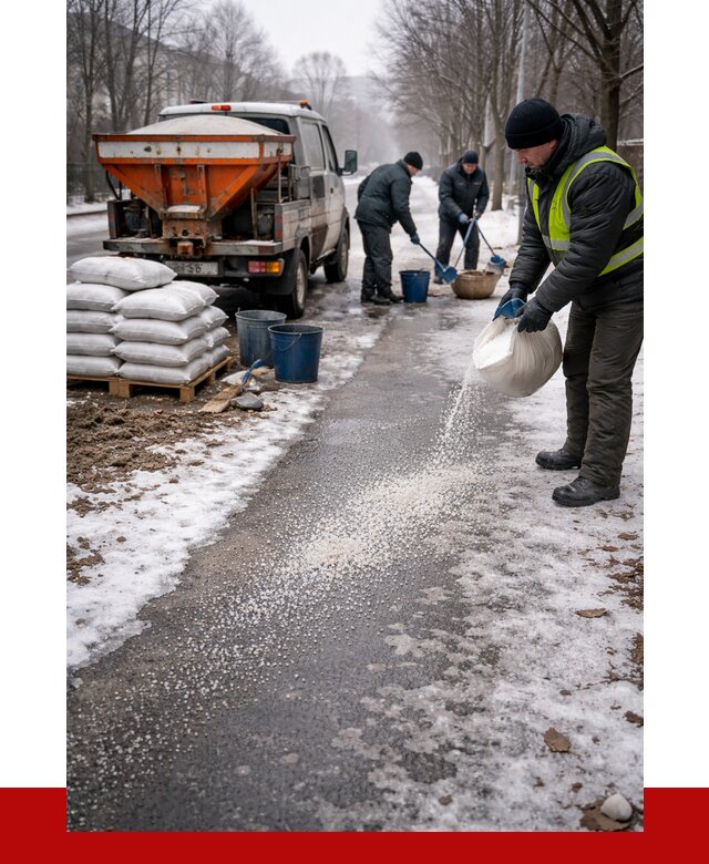 Реагент против гололеда в Белой Калитве с доставкой от 4667 р. | ПРОНЕРУДБкл