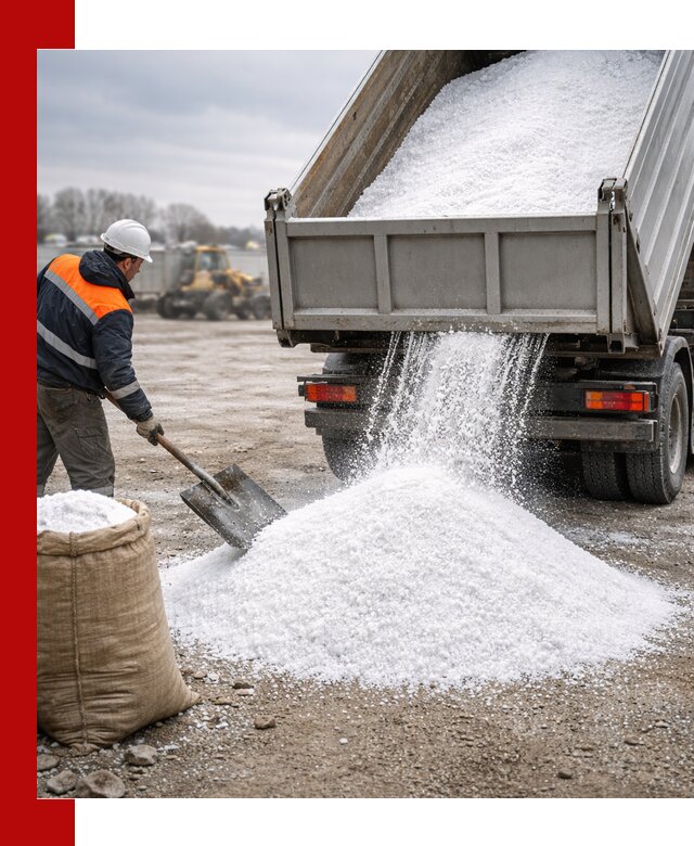 Поставка хлористого натрия оптом и в розницу в Белой Калитве