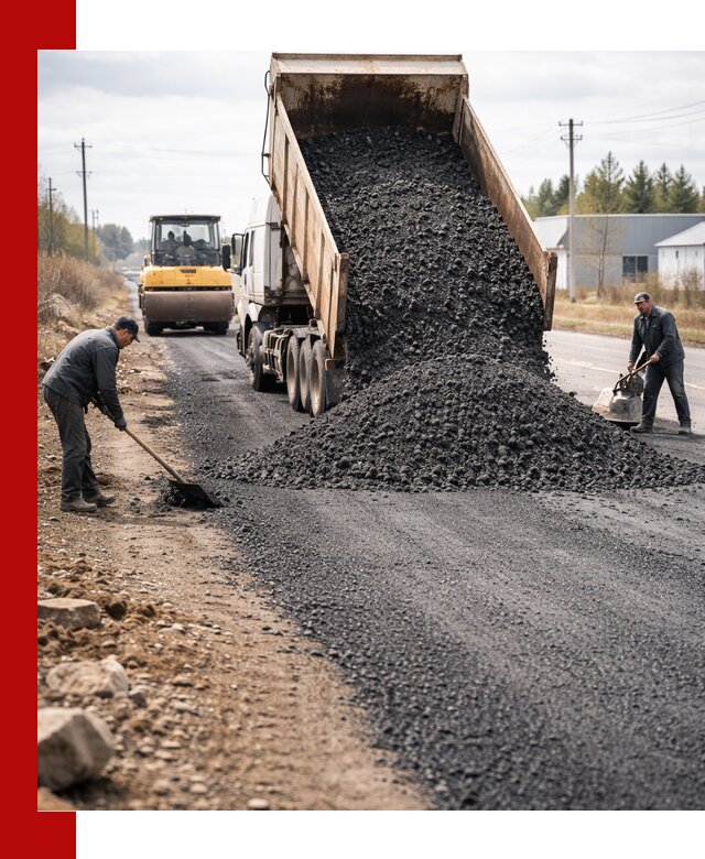 Асфальтовая крошка для дорог в Белой Калитве — поставка и доставка
