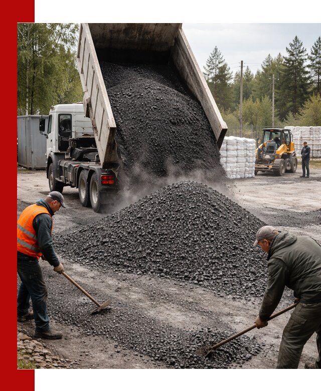 Доставка и продажа асфальтного гранулята в Белой Калитве