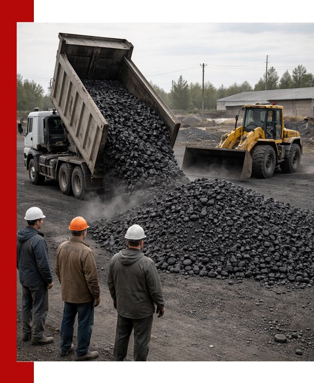 Доставка угля антрацита в Белой Калитве с самосвалами и погрузкой
