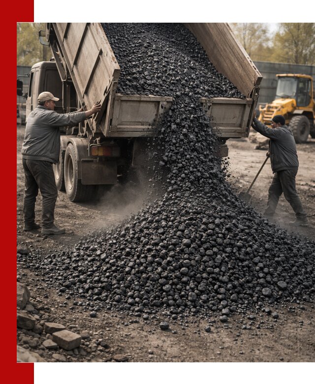 Доставка угля семечка самосвалами в Белой Калитве