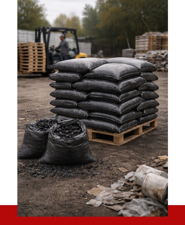 Купить уголь в мешках с доставкой в Белой Калитве от 7778 р. | ПРОНЕРУДБкл