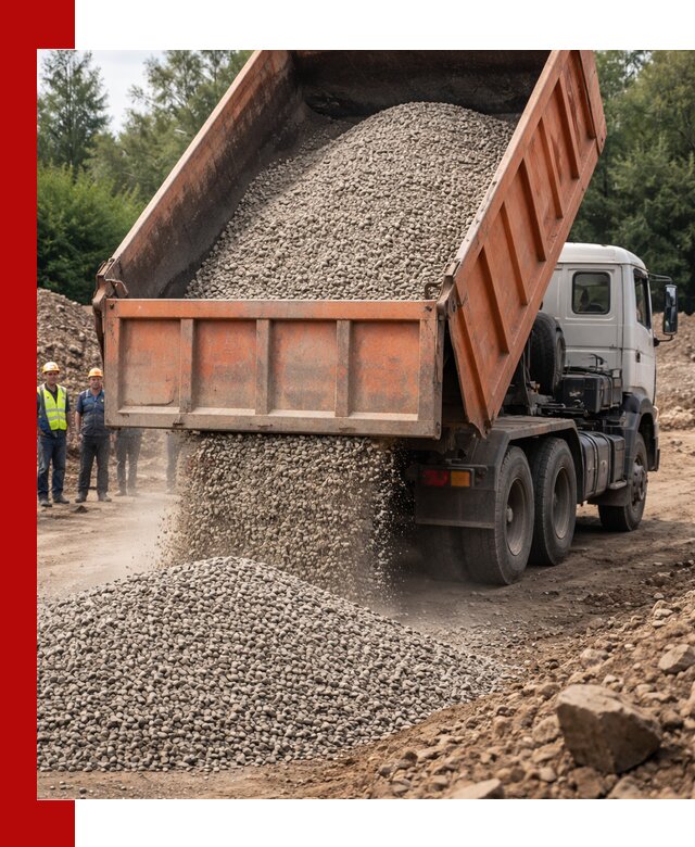 Доставка сыпучих материалов самосвалом в Белой Калитве быстро и надежно