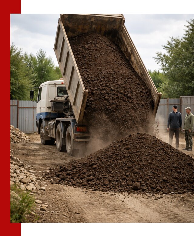 Доставка самосвалом 10 кубов в Белой Калитве быстро и надёжно