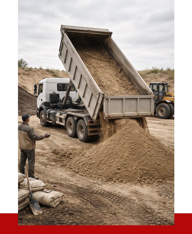 Доставка самосвалом 20 кубов в Белой Калитве от 7778 р. | ПРОНЕРУДБкл