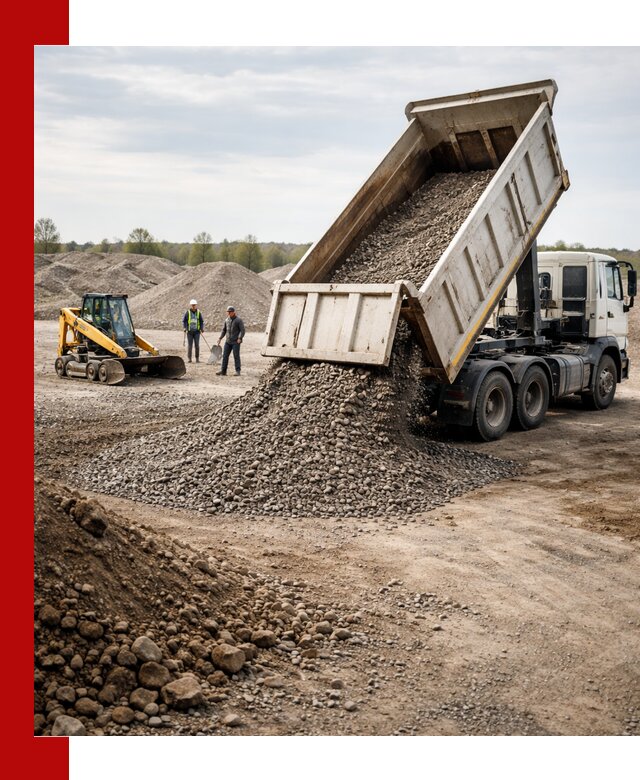 Доставка самосвалом 25 м³ в Белой Калитве быстро и надежно