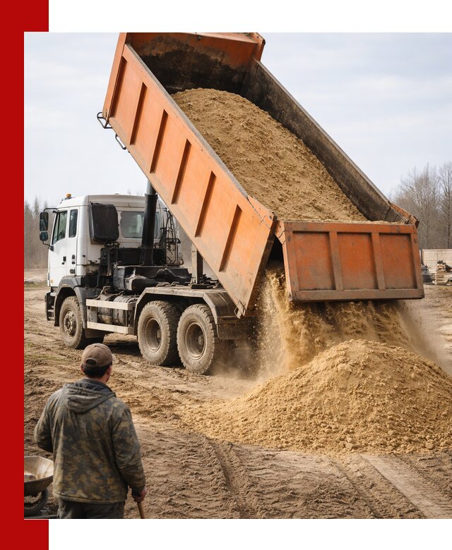 Аренда самосвала 20 тонн для перевозки грузов в Белой Калитве