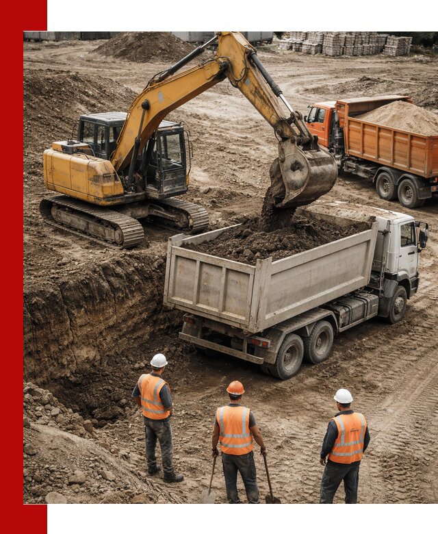 Разработка грунта для строительства и благоустройства в Белой Калитве