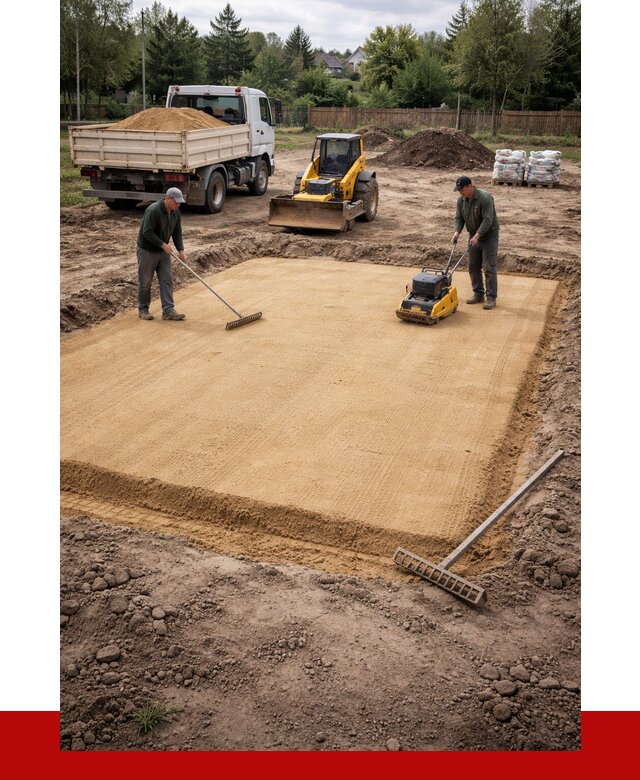 Устройство песчаной подушки в Белой Калитве от 4667 р. ПРОНЕРУДБкл